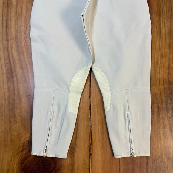 Equi-stretch Men's Riding Breeches 30 Tan Beige Stretch Equestrian Prestige R2 - Picture 6 of 7